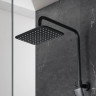 Душевая система Lemark Tropic LM7002BL черный матовый