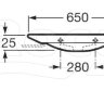 Раковина Roca Kalahari 65 32787400H