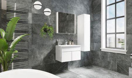 Тумба Roca UP 60 ZRU9303010 белый глянец без раковины