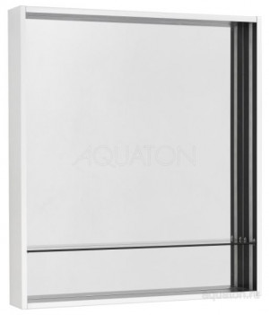 Зеркальный шкаф Акватон Ривьера 60 1A238902RVX20 белый матовый
