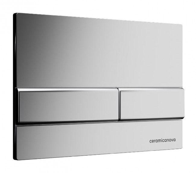 Система инсталляции Ceramica Nova Envision CN1002M с кнопкой Flat хром матовый