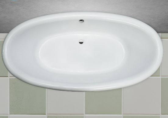 Ванна из литьевого мрамора Marmo Bagno Аззуро 180*90