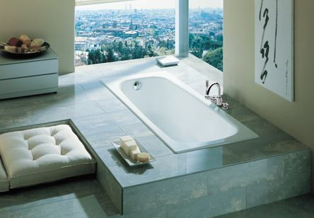 Ванна чугунная Roca Continental 100*70 211507001 без антискольжения