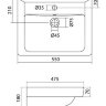 Раковина Santek Тигода 55 1WH302126