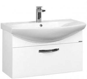 Тумба под раковину Акватон Ария 80 1A141701AA010 белая