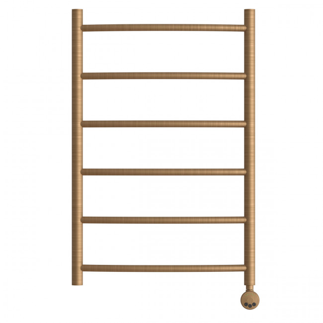 Полотенцесушитель электрический Point Афина PN04158BRE П6 500*800 левый/правый бронза
