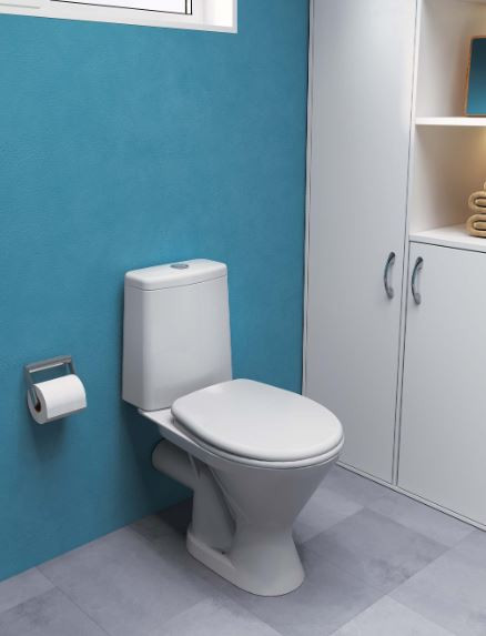 Унитаз-компакт Santeri Грация 1.P210.3.S00.00B.F горизонтальный выпуск