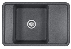 Мойка для кухни Акватон Беллис 78 1A725032BS210 графит