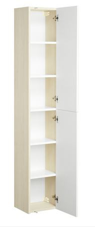 Шкаф-колонна Акватон Йорк 1A171203YOAV0 белый ясень фабрик