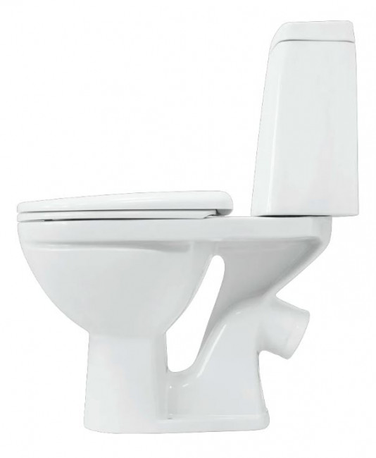 Унитаз-компакт Sanita Марс Комфорт MRSSACC01030413R безободковый антивсплеск