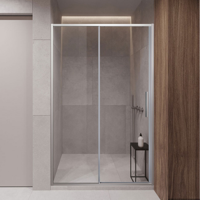 Душевая дверь Vincea Slim-U 140 VDS-2SU140CL прозрачное
