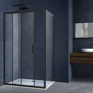 Душевой уголок Vincea Alpha 120*90 VSR-3AL9012CLB прозрачное