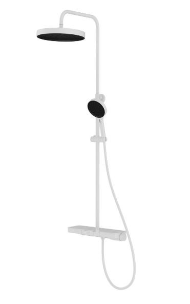 Душевая система Vincea Inspire VSFS-3I12TW термостат белый