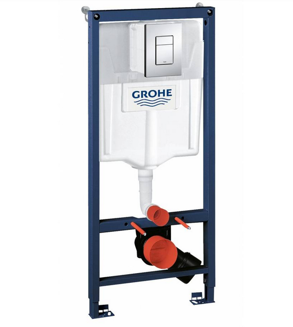 Комплект инсталляции Grohe Rapid SL с подвесным унитазом Cersanit Delfi SET-GRDEL-kv