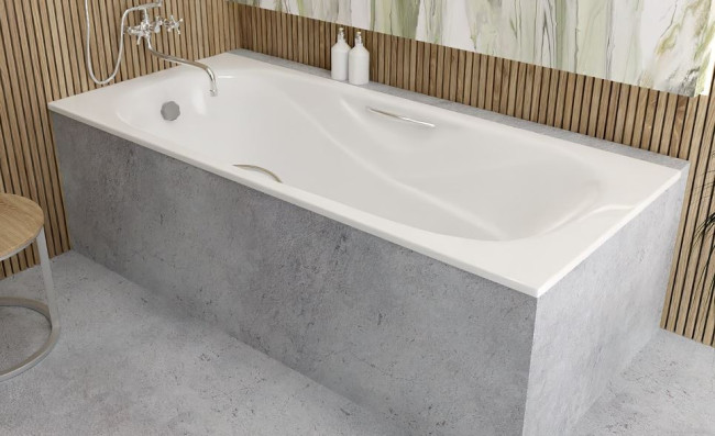 Ванна чугунная Aquatek Гамма 150*75 AQ8050FH-00 с ручками