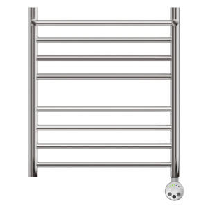 Полотенцесушитель электрический Point Аврора PN10156SPE П7 500*600 с полкой левый/правый хром