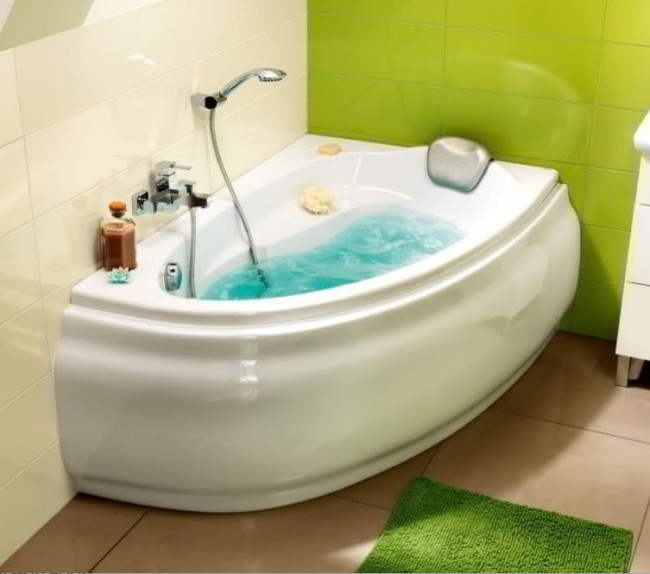 Ванна акриловая Cersanit Joanna 160*95 правая WA-JOANNA*160-R