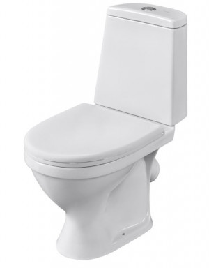 Унитаз-компакт Santeri Прайм 1.P206.3.S00.00B.F диагональный выпуск микролифт