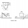 Биде подвесное VitrA Sento 4338B003-1046