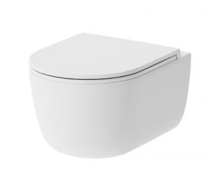 Унитаз подвесной Damixa Sirius DX86C1700SC безободковый с микролифтом