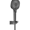 Душевая система Vincea Inspire VSFS-3I13TGM термостат вороненая сталь