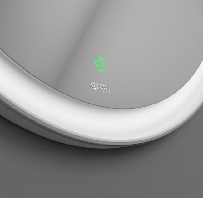 Зеркало OWL Viken OWLM200202 65*65