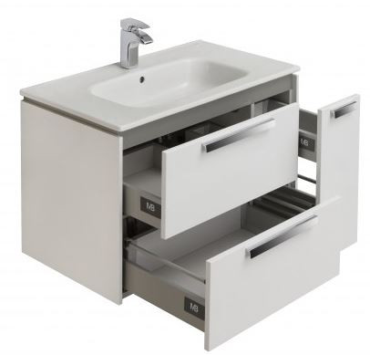 Тумба Roca Lago 80 857296806 белая без раковины