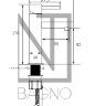 Смеситель NT Bagno NT2201 для раковины