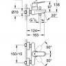 Смеситель Grohe Eurosmart Cosmopolitan 32831000 для ванны