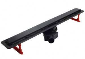 Душевой лоток Pestan Confluo Frameless Line 850 13701322 Black Matte