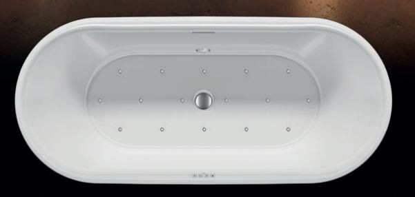 Ванна акриловая Riho Modesty 170*76 B090002005 с функцией Riho Sparkle