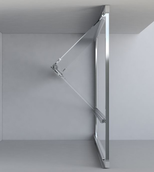 Душевая дверь Vincea Garda 90 VDB-1G900CH шиншилла