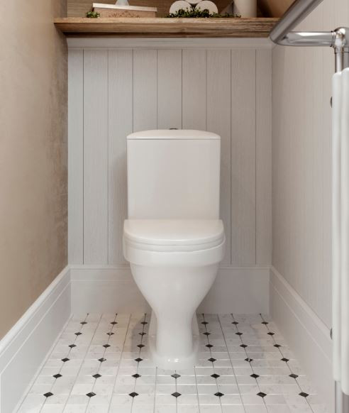 Унитаз-компакт Santeri Вест 1.P201.8.S00.00B.F диагональный выпуск