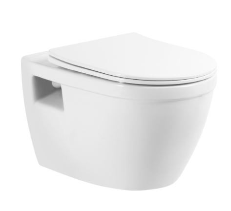 Унитаз подвесной BelBagno Loto BB070CHR/SC безободковый с микролифтом
