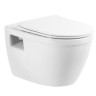 Унитаз подвесной BelBagno Loto BB070CHR/SC безободковый с микролифтом