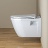 Унитаз подвесной BelBagno Loto BB070CHR/SC безободковый с микролифтом