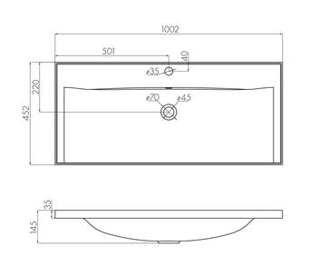 Раковина Акватон Айрис 100 1A723031AG010