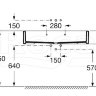 Раковина Roca Access 100 368PB8000