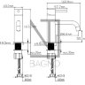 Смеситель NT Bagno NT4211 для раковины