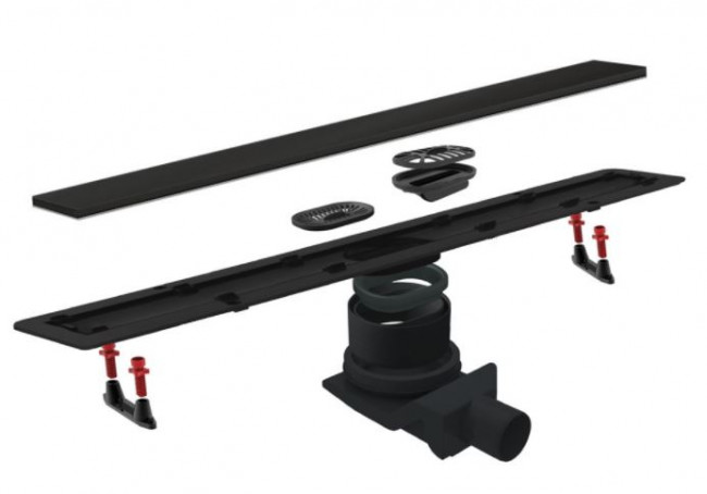 Душевой лоток Pestan Confluo Frameless Line 950 13701323 Black Matte