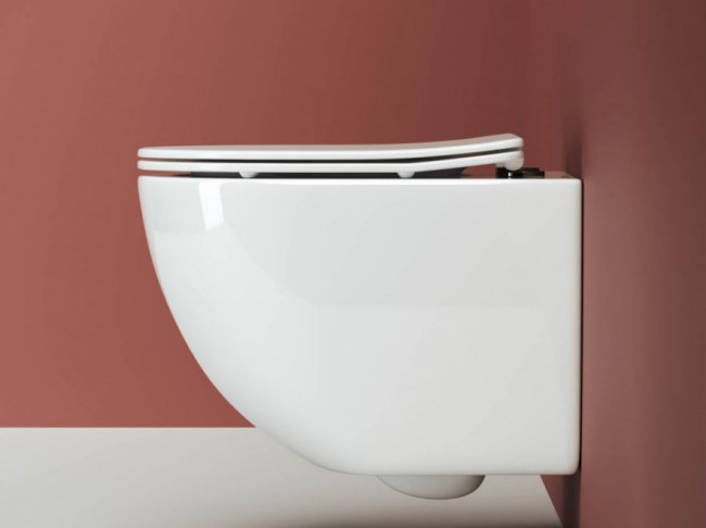 Комплект инсталляции с унитазом Ceramica Nova Forma Rimless CN3009_1002B_1000 кнопка черный матовый