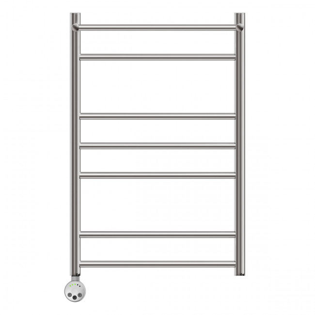 Полотенцесушитель электрический Point Аврора PN10158PE П6 500*800 с полкой левый/правый хром