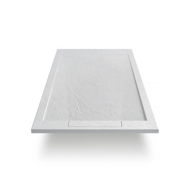 Поддон из искусственного камня Vincea VST-4SRL8010W 100*80 белый матовый