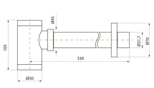 Сифон для раковины Point PN000Z2