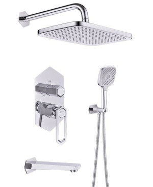 Душевая система Lemark Prizma LM3922C встраиваемая хром