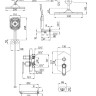 Душевая система Lemark Prizma LM3922C встраиваемая хром