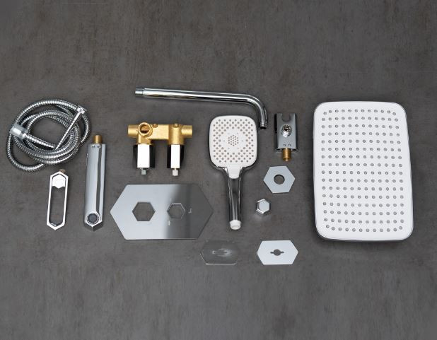 Душевая система Lemark Prizma LM3922C встраиваемая хром