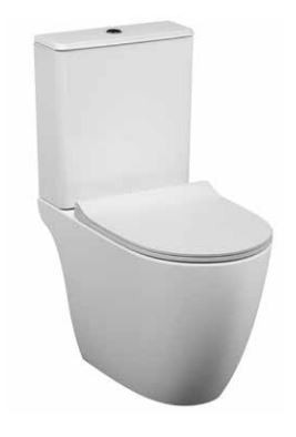 Унитаз-компакт Vitra Sento 9830B003-7204 безободковый микролифт