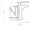 Смеситель NT Bagno NT7711 для раковины