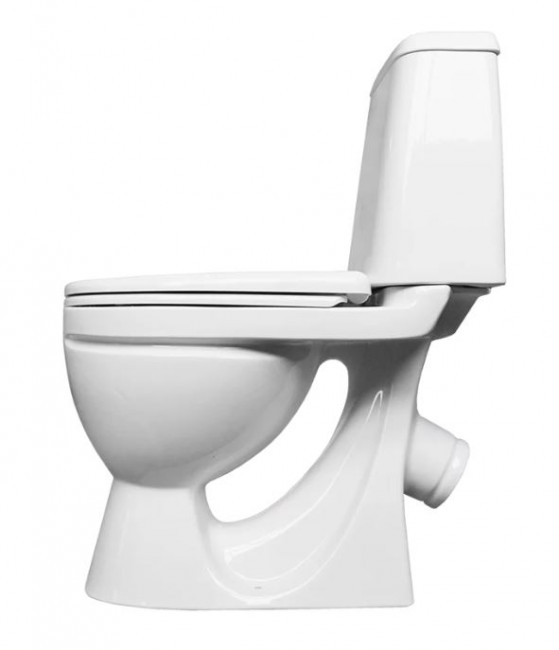 Унитаз-компакт Sanita Идеал Стандарт (Эконом) WC.CC/Ideal/1-P/WHT.G/S1 антивсплеск